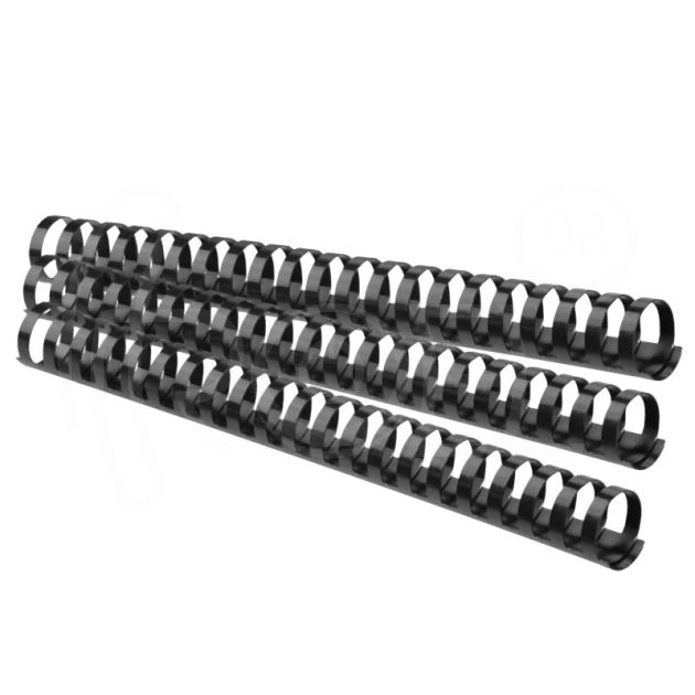 Спирала 28.5мм, 50 бр., бяла, черна main product photo