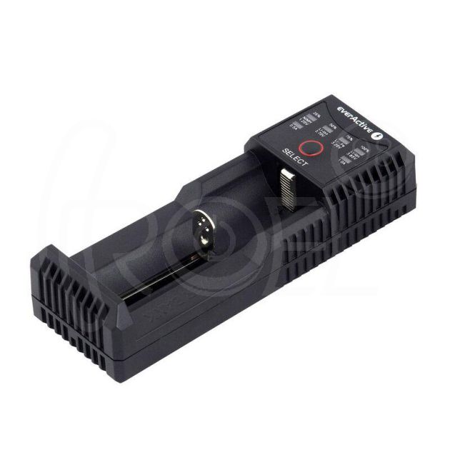 Зарядно устройство Everactive за LIION/NIMH батерии 3,7V/1.2V , 1 гнездо USB MICRO UC-100 main product photo