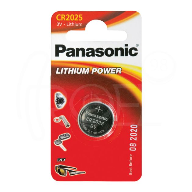 Батерии Panasonic CR2025, 3V main product photo