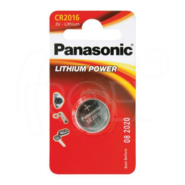 Батерия Panasonic CR2016, 3V main product photo