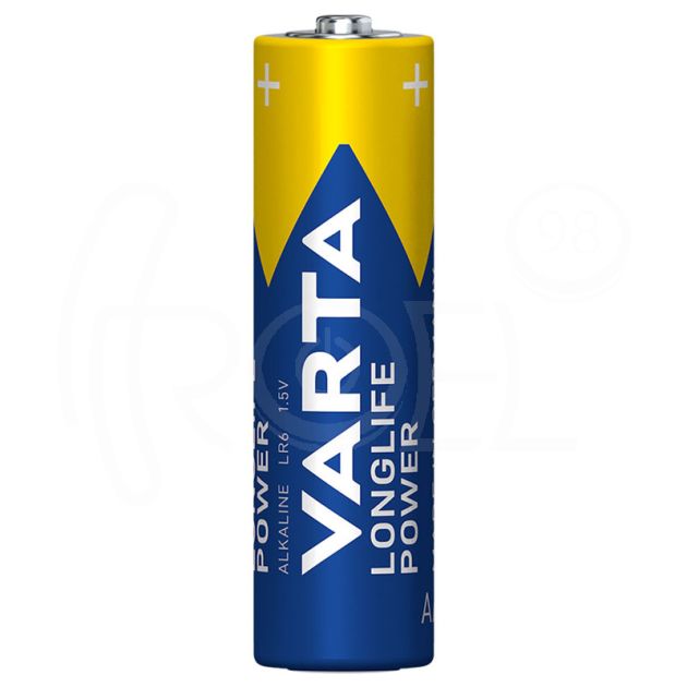 Усилена алкална батерия Varta Longlife Power AA LR6 main product photo