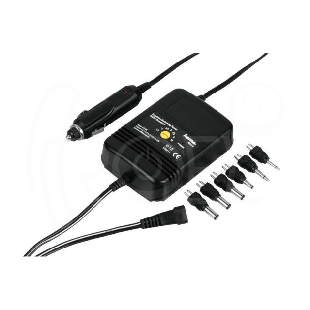 Адаптер за кола HAMA, Стабилизиран DC/DC 2000 mA-max. 14V, 46514 main product photo