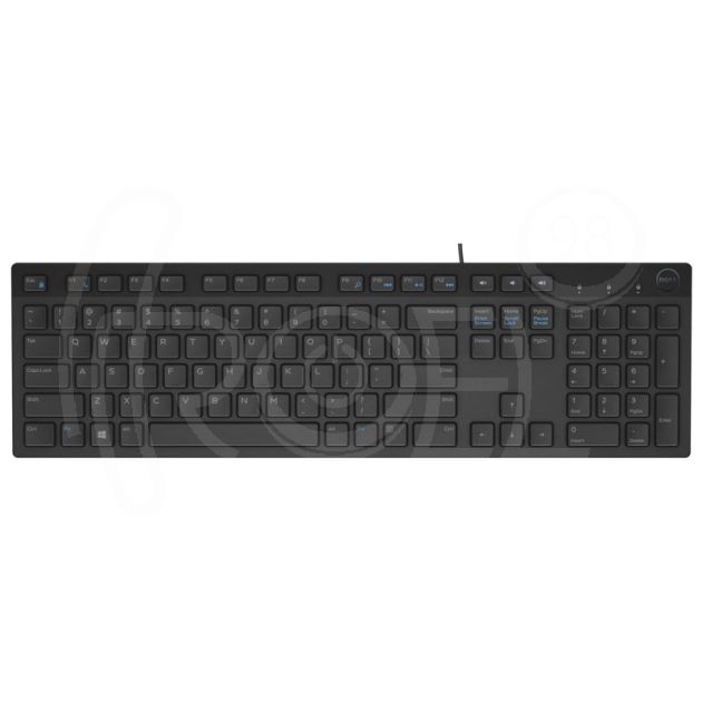 Клавиатура Dell KB216, USB, Black main product photo