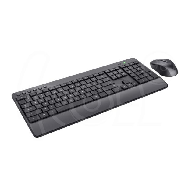 Комплект, TRUST Trezo Wireless Deskset Eco US  main product photo