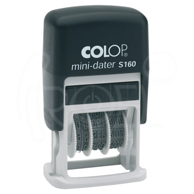 Датник Colop S160, 5 х 25 мм, черен main product photo