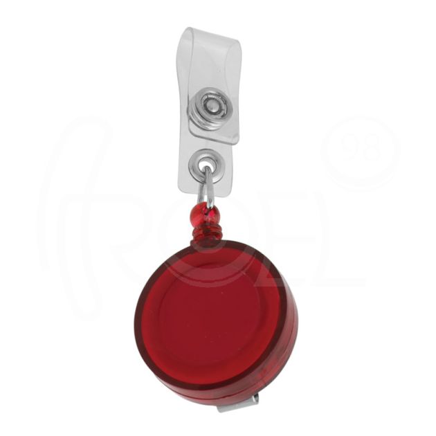 Ролетка за бадж с копче, кръгла main product photo