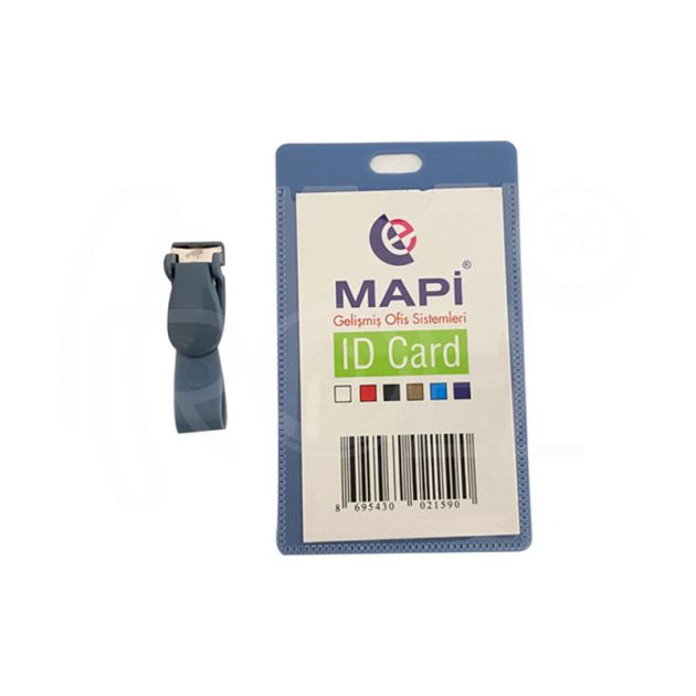 Бадж с клипс Mapi, вертикален, 90 х 65 мм main product photo