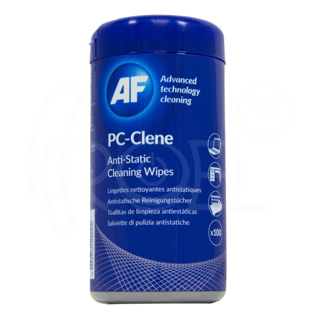 Почистващи влажни кърпи AF PCC100Е, в PVC кутия main product photo