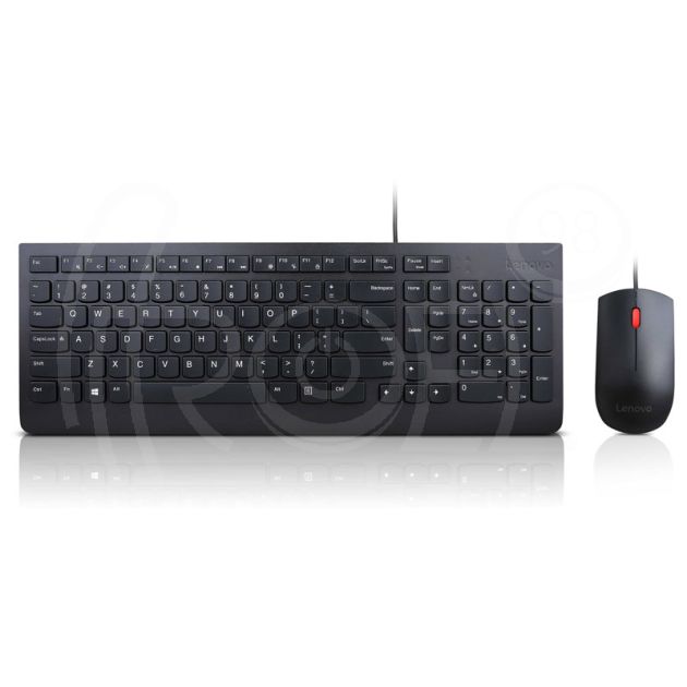 Комплект, Lenovo Essential Wired Keyboard and Mouse Combo - Bulgarian main product photo