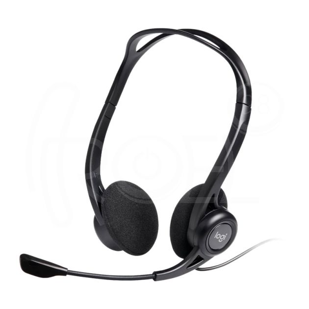 Слушалки, Logitech PC 960 Stereo Headset USB main product photo