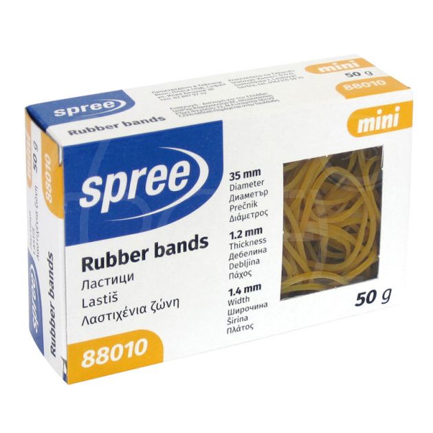 Ластици в кутия Spree Mini & Super, d = 35 мм, 50 гр. main product photo