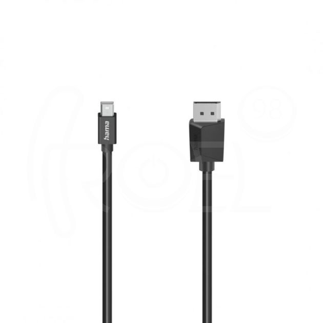 Кабел HAMA Mini DP - DisplayPort, Ultra-HD 4K, 1.50 м main product photo
