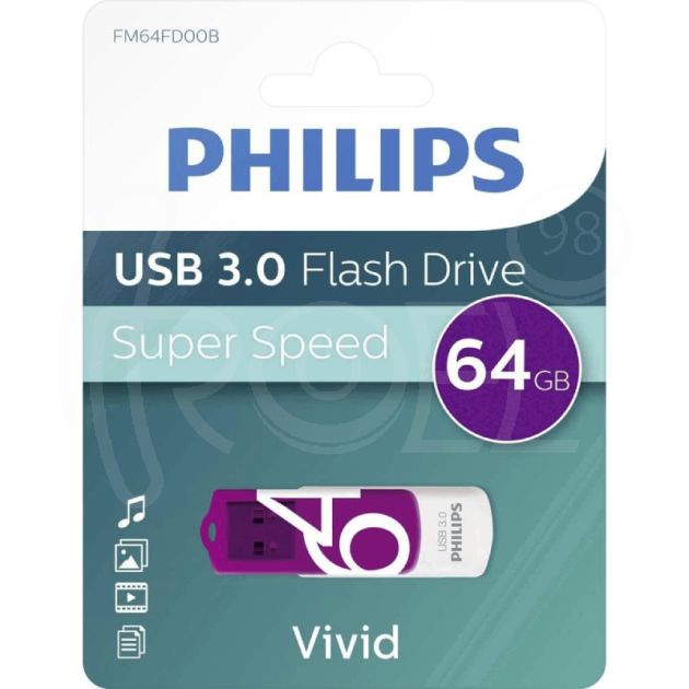 USB преносима памет Philips 64 GB, USB 3.0 main product photo