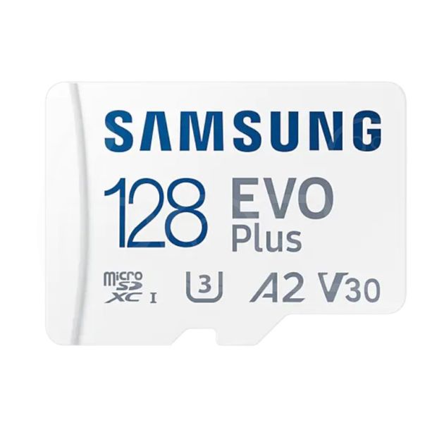 Карта памет, Samsung 128 GB micro SD Card EVO Plus main product photo