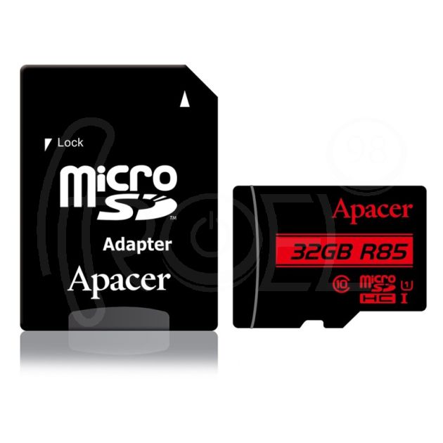 Карта памет, Apacer 32 GB micro SDHC Class 10 UHS-I main product photo
