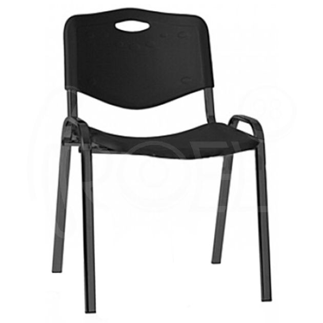 Посетителски стол Iso Plastic Black main product photo