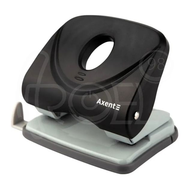 Перфоратор Axent Welle Plastic, за 30 листа, с ограничител main product photo