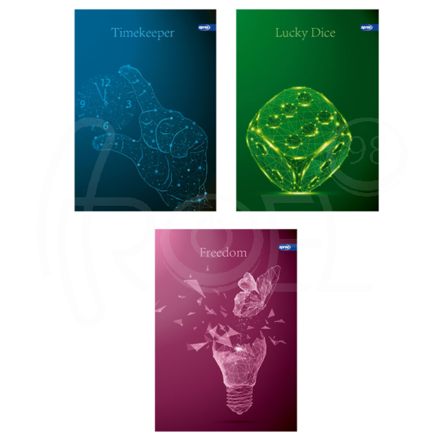 Тетрадка А4, мат / UV Prismatic, 60+2 л.ред, 70 г/м2 main product photo