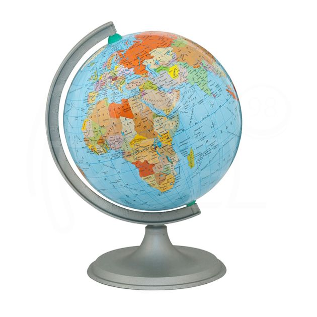Глобус, политически, диаметър 16 см. main product photo