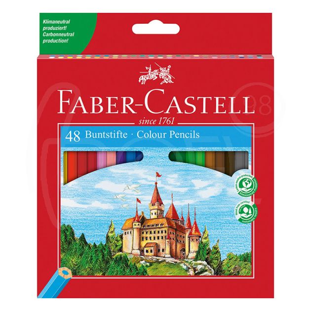 Цветни моливи Faber Castell, Замък, 48 цвята main product photo