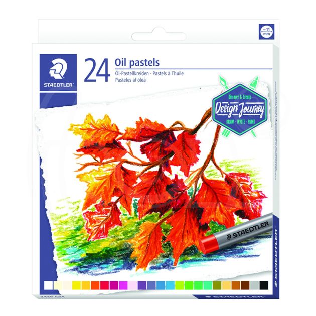 Маслени пастели Staedtler Design Journey, 24 цвята main product photo