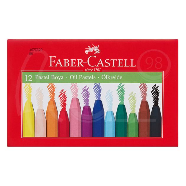 Маслени пастели Faber Castell, 12 цвята main product photo