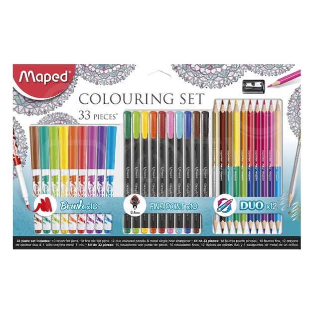 Комплект за рисуване Maped Color'Peps, 33 части main product photo