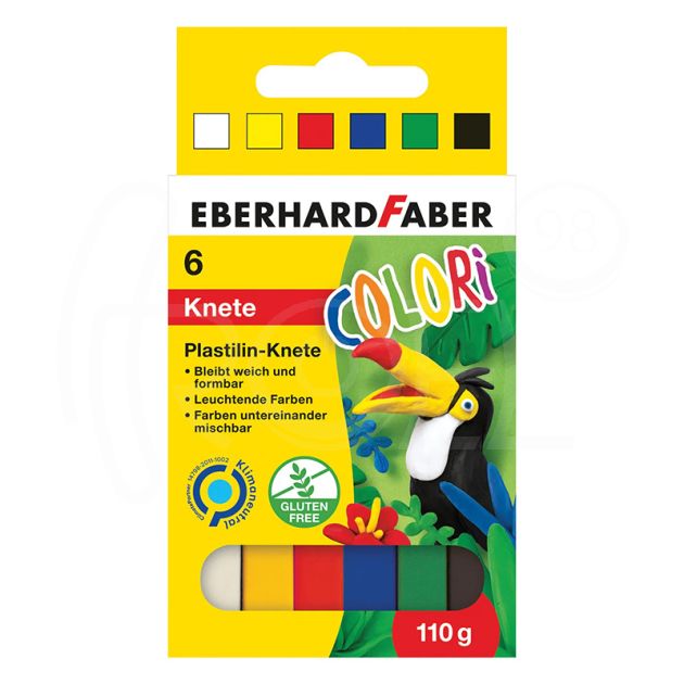 Пластилин Faber Eberhard, 6 цвята main product photo