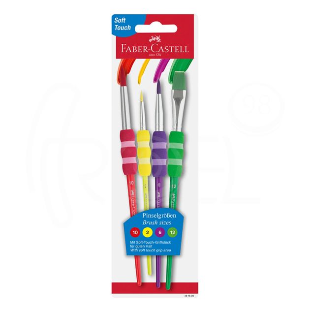 Комплект четки за рисуване Faber-Castell, 4 броя main product photo