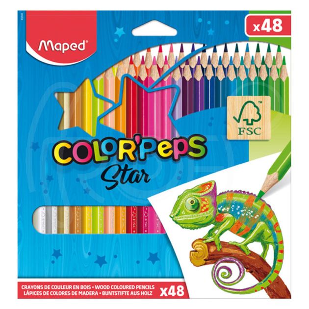 Цветни моливи Maped Color Peps, 48 цвята main product photo