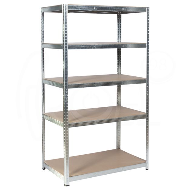 Метален стелаж CR-1018 - 200, цинк, 180 х 100 х 60 см main product photo