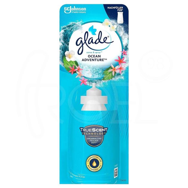 Ароматизатор Glade Sense & Spray, автоматичен, пълнител, 18 мл. main product photo