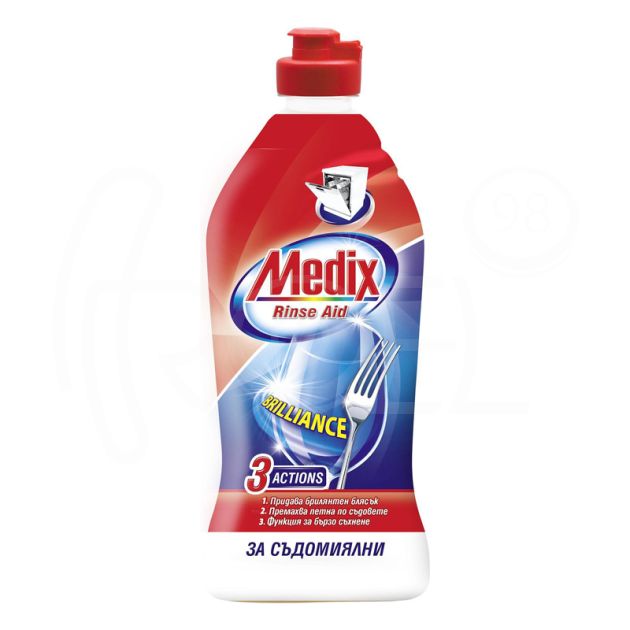 Гланц за съдомиялни Medix, Rinse Aid, 0.415 л. main product photo