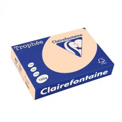 Картон цветен Clairefontaine, пастел Salmon A4, 160 гр./м2, 50 листа