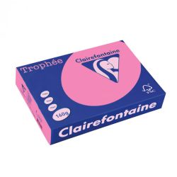 Картон цветен Clairefontaine, пастел Wild Rose A4, 160 гр./м2, 50 листа