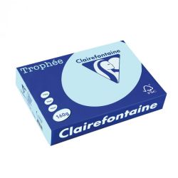 Картон цветен Clairefontaine, пастел Blue A4, 160 гр./м2, 50 листа