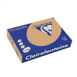 Картон цветен Clairefontaine, пастел Caramel A4, 160 гр./м2, 50 листа