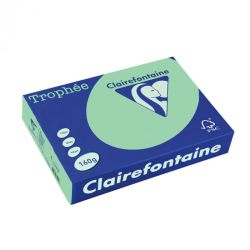 Картон цветен Clairefontaine, пастел Nature Green A4, 160 гр./м2, 250 листа