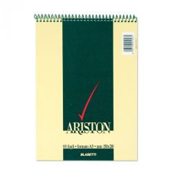 Бележник спирала, Ariston, A5, квадратчета, 60 л.