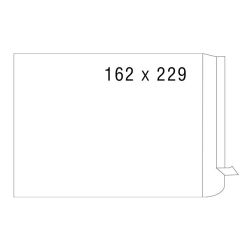 Плик, СЗЛ, C5, 162 х 229 мм, къса страна, 100 бр./оп.