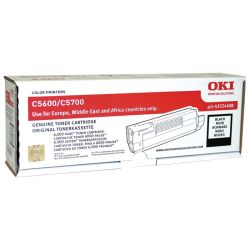Тонер OKI C5600/5700 черен - 43324408 - 6000коп.
