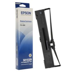 Лента Epson Black Fabric Ribbon FX-890 - C13S015329 оригинална - 7 500 000 знака