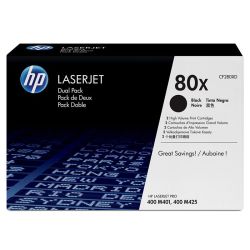 Тонер HP LaserJet Pro 400 M401, M425 series - CF280XD - Black