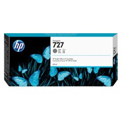 Консуматив HP 727; Grey 300 ml; ; HP DesignJet T920, T930, T1500, T1530, T2500, T2530 - F9J80A