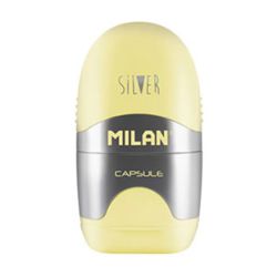 Острилка Milan Silver, единична, с гума