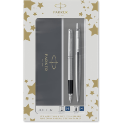 Комплект Parker Royal Jotter Stainless Steel CT, Химикалка и Писалка