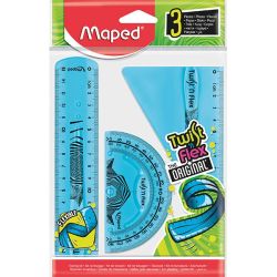 Комплект за чертане MAPED 3ч./15см. гъвкав