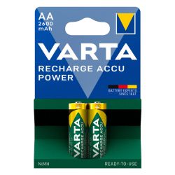 Презареждащи батерии Varta Power Accu HR6 AA 2600 mAh Ready2Use 2 броя