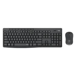 Комплект мултимедийна безжична клавиатура и мишка Logitech MK295 Silent