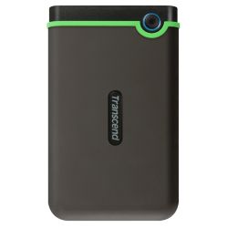 Твърд диск, Transcend 2TB Slim StoreJet 2.5" M3S, Portable HDD, USB 3.1 